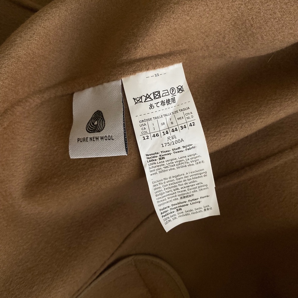 'S Max Mara PAULINE - 100% wool - New With Tag - Picture 7 of 7